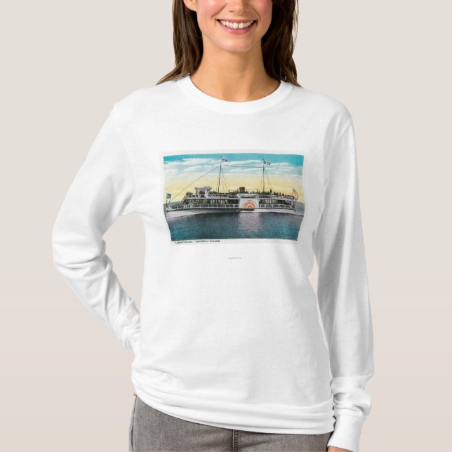 Glass Bottom Boat, Emperor, Avalon T-Shirt (Front)