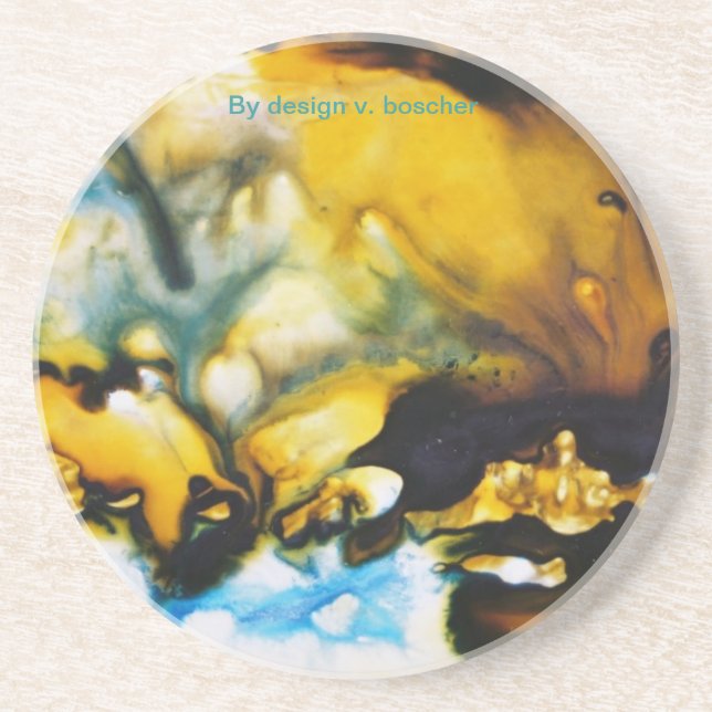 Glass bottom coaster (Front)