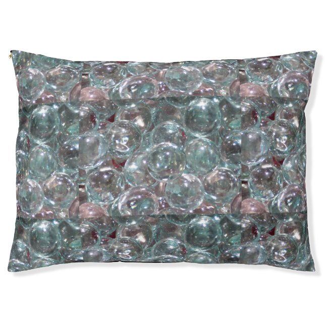 glass bubbles dog bed (Front)