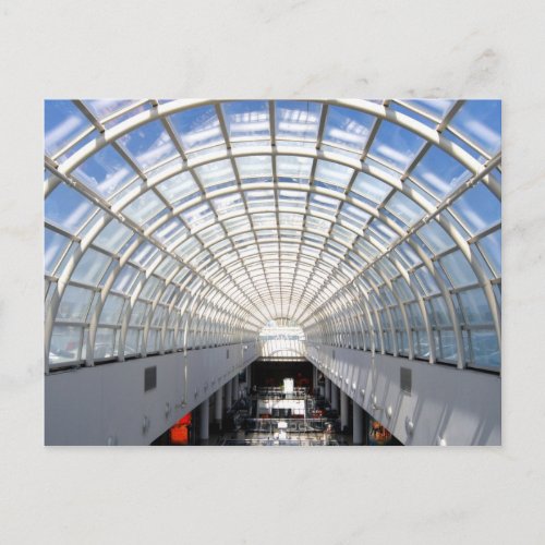 Glass Ceiling Fine Art Photography Postcard