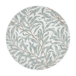 GLASS CHOPPING BOARD : WILLIAM MORRIS 