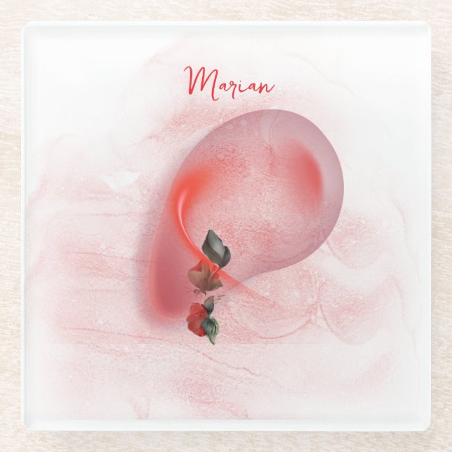 Glass coaster  (Front)