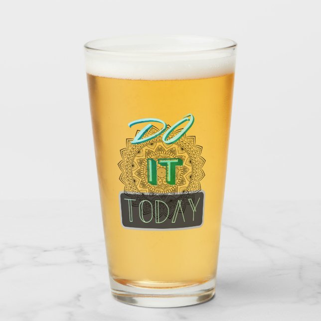 Glass Cup (Front Filled)