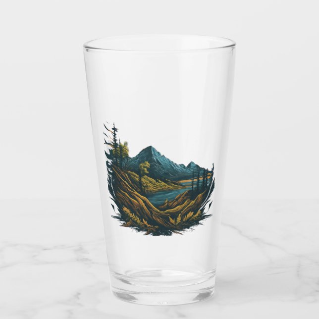 Glass cup (Front)