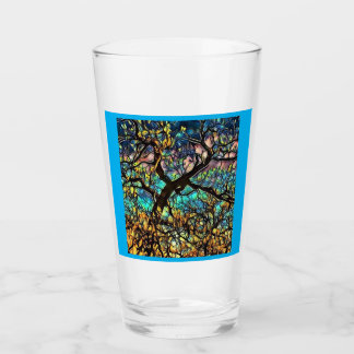 Glass Cup- Tree of Life