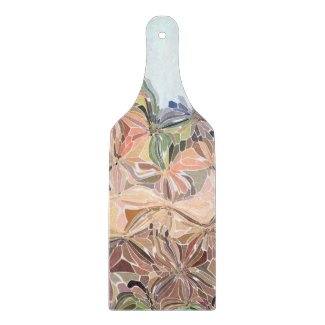 GLASS CUTTING BD./FLORAL ABSTRACT/PHOTOG./DIG.MANI