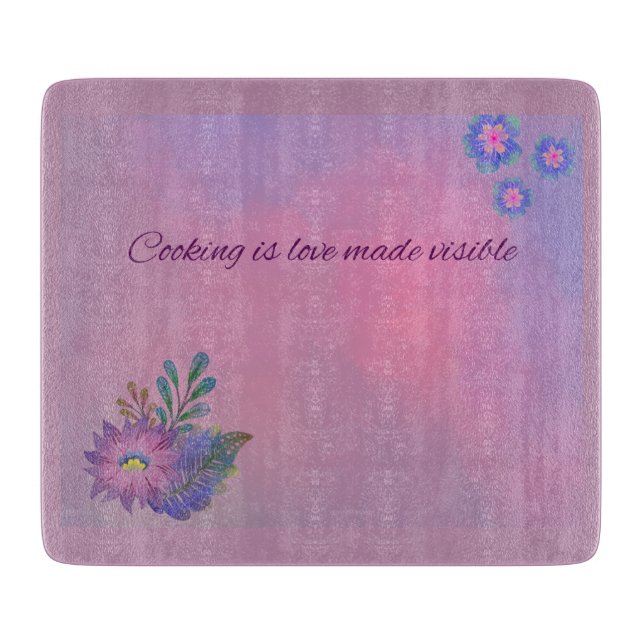 Glass cutting board (Front)