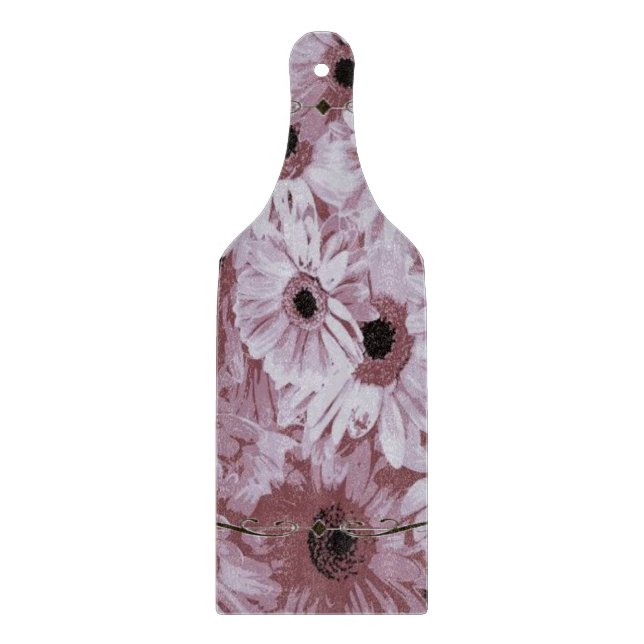 Glass Cutting Board Floral (Front)