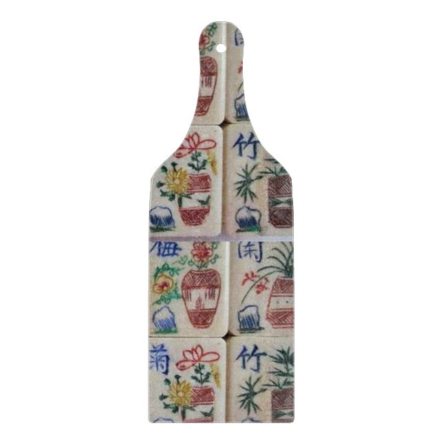 Glass Cutting Board Mahjong (Front)