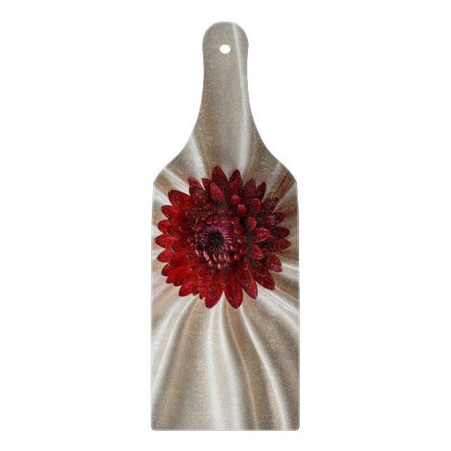 Glass cutting board paddle Japanase Colors (Front)