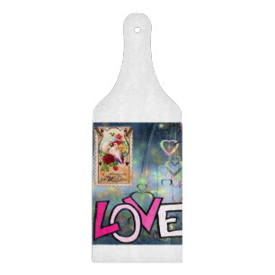 Glass Cutting Board Valentine's Day