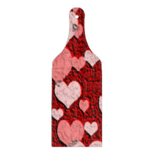 Glass Cutting Board Valentine's Day