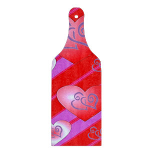 Glass Cutting Board Valentine's Day