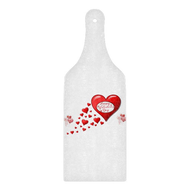 Glass Cutting Board Valentine's Day (Front)