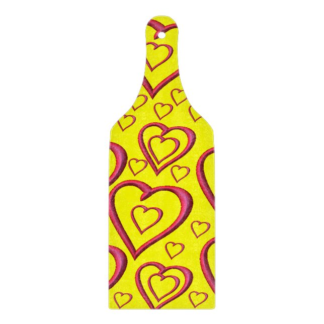 Glass Cutting Board Valentine's Day (Front)