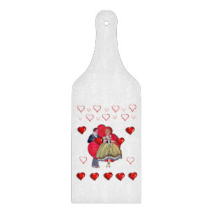 Glass Cutting Board Valentine's Day