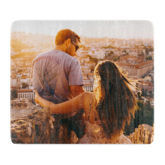 Glass Cutting Board Your Photo Template (Front)