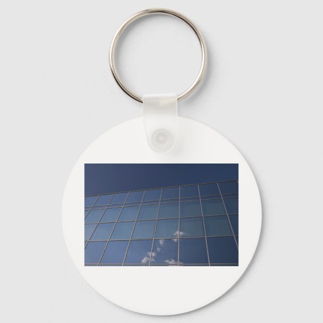 glass facade - corporate building keychain (Front)