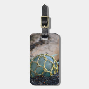 Glass Fishing Float, Vertical Luggage Tag