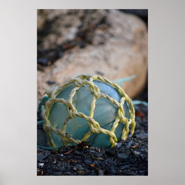 Glass Fishing Float, Vertical Poster (Front)