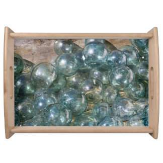 Glass Floats - Photo Art Serving Tray