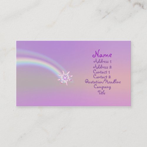 Glass Flower - Business Business Card Templates