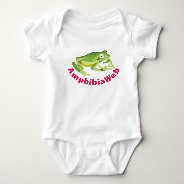 Glass Frog Love Infant T-Shirt Baby Bodysuit (Front)