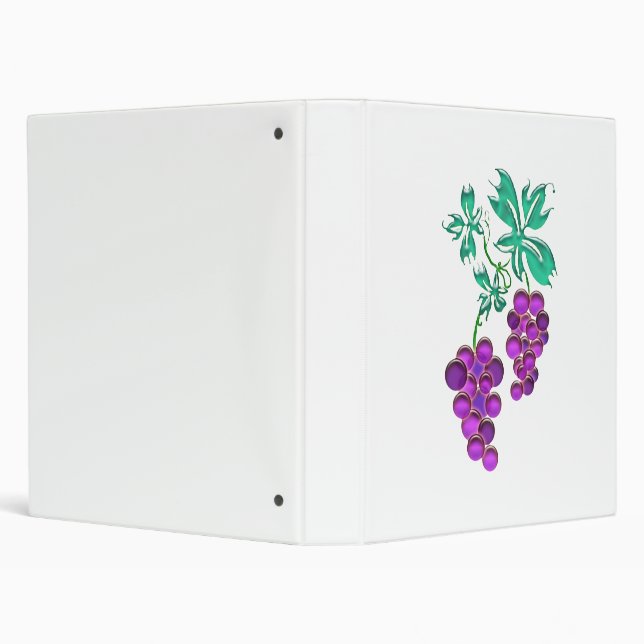 Glass Grapes Binder (Background)