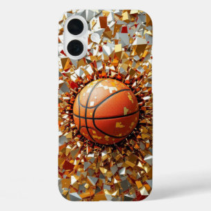 Glass Guard Basketball  iPhone 16 Plus Case