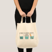 Glass Half Full Artist Tote Bag (Front (Product))