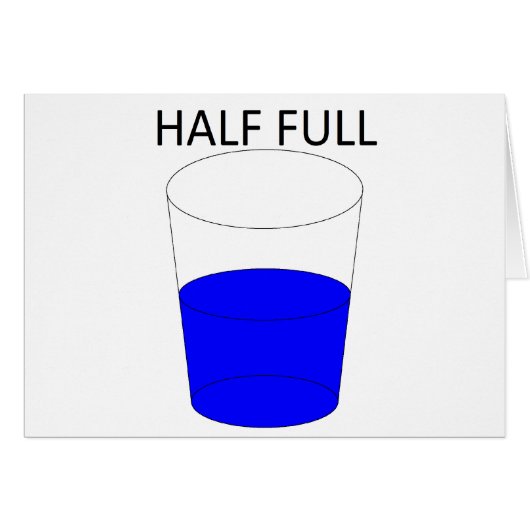 Glass Half Full Cards (Front Horizontal)