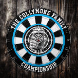 Glass In Hand Dart Board<br><div class="desc">Add an adventurous element to your decor with this circular design featuring a black and white beer glass in a hand accented by a bold target. Perfect for man caves or hunting lodges,  this piece celebrates the spirit of the hunt.</div>