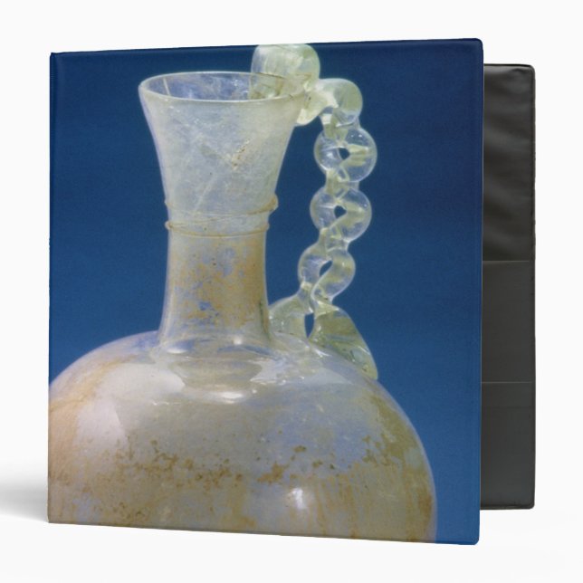 Glass jug, Roman, 3rd century 3 Ring Binder (Front/Inside)