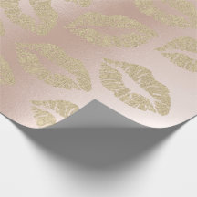 Glass Kiss Lips Makeup Blush Champagne Gold Pink
