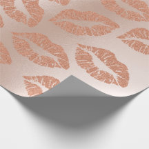 Glass Kiss Lips Makeup Blush Copper Pin Gold Pink