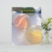 Glass Marbles Letterhead (Standing Front)
