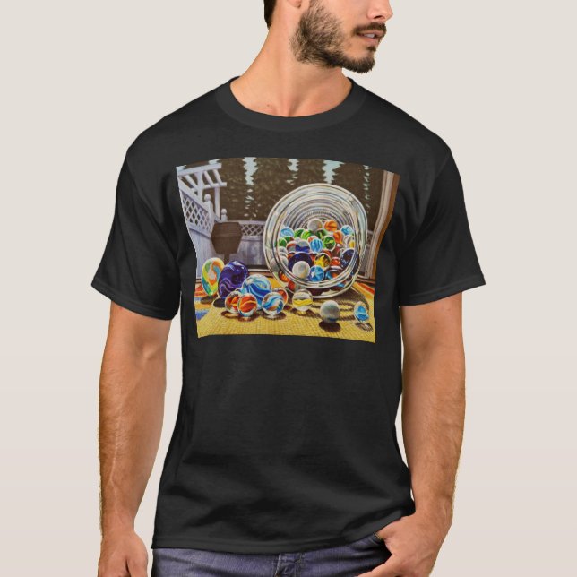 Glass Marbles T-Shirt (Front)