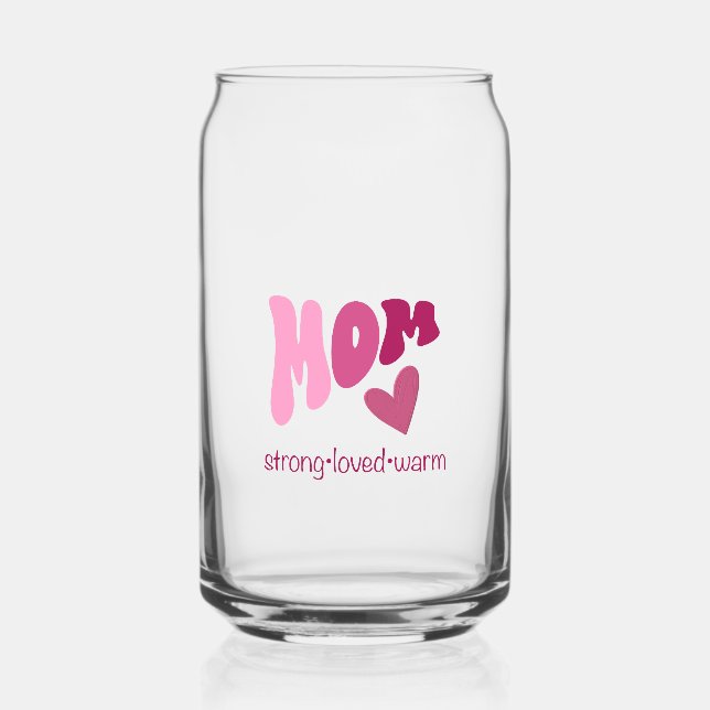 Glass Mom heart  (Front)