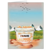 Glass Money Travel Jar (Front)