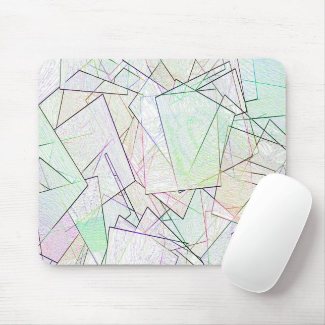 Glass..... Mouse Pad (With Mouse)