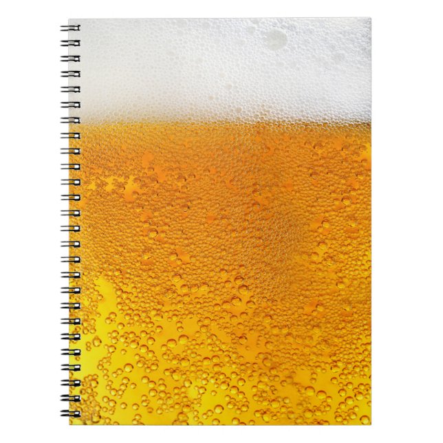 Glass of Beer #1 Notebook (Front)