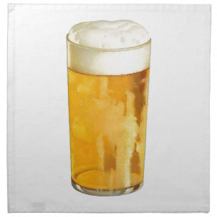 Glass of Beer Napkin