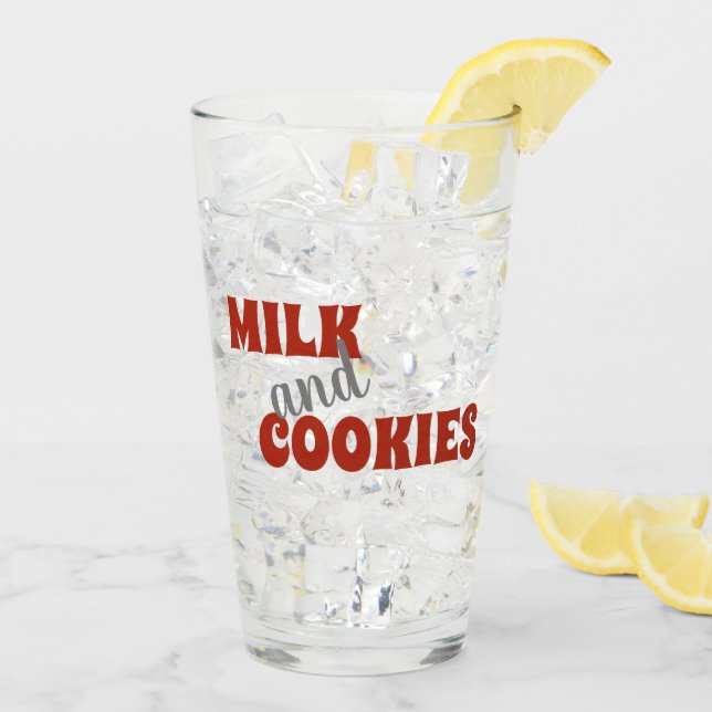 Glass of Milk for Santa (Back Ice)