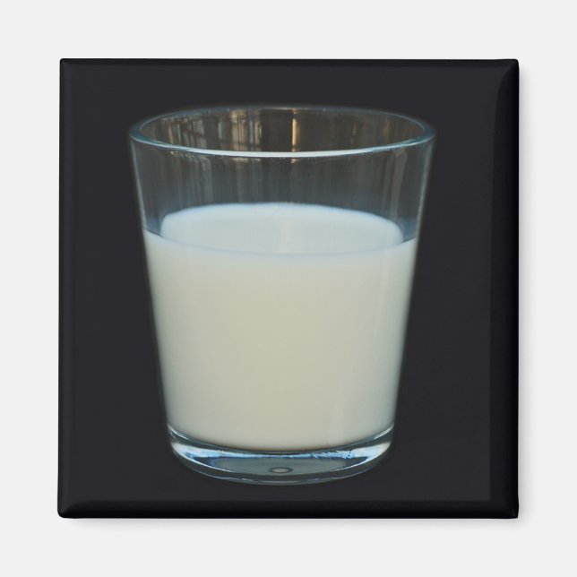 Glass of milk magnet (Front)