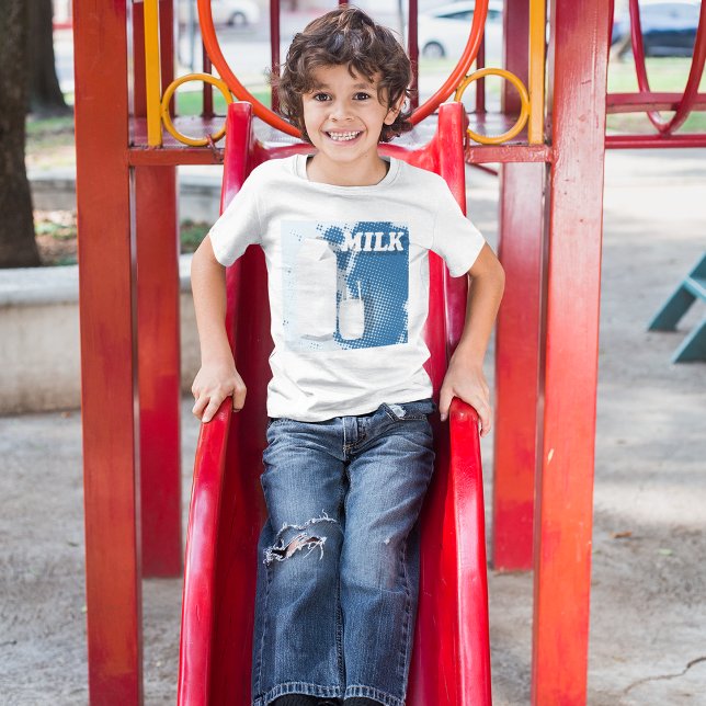 Glass Of Milk T-Shirt (Creator Uploaded)