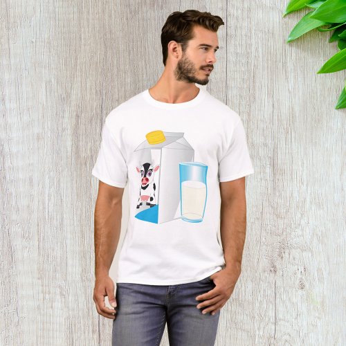 Glass Of Milk T_Shirt