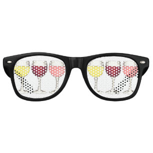 Glass of Red White Rosé Glasses Winery Wine Lover