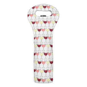 Glass of Red White Rosé Glasses Winery Wine Lover Bag