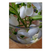 glass of snowdrops (Front)