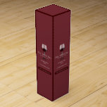 Glass of Wine, Wine Bar/Winery Wine Box<br><div class="desc">Glass of Wine,  Wine Bar/Winery Wine Box By The Business Card Store.</div>